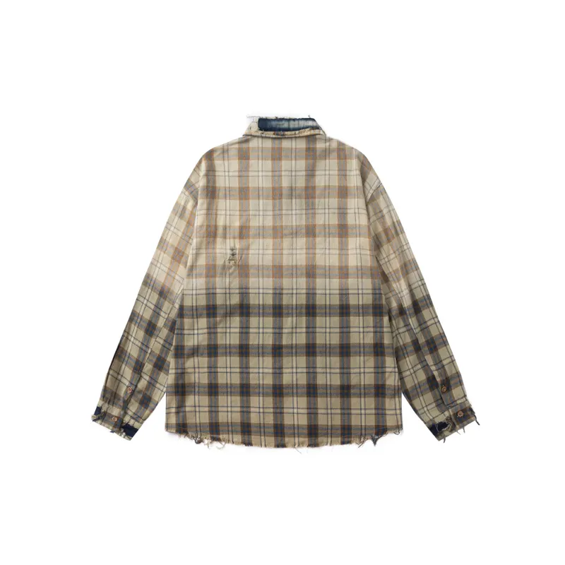 New Style Retro Denim Shirt-1