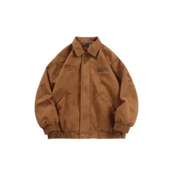 Street Loose Cotton Blended Fabric Jacket