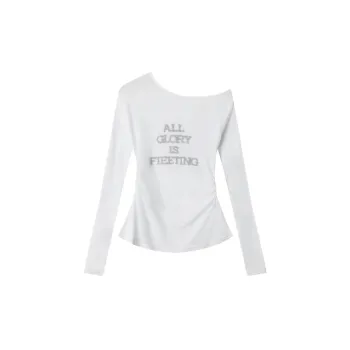 Glamorous Letter Polyester T Shirt Women