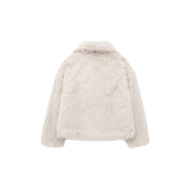 Casual Warm Polyester Jacket Women-5