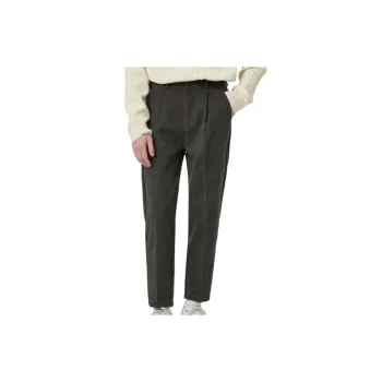 Fashionable Basics Woolen Fabric Casual Pants