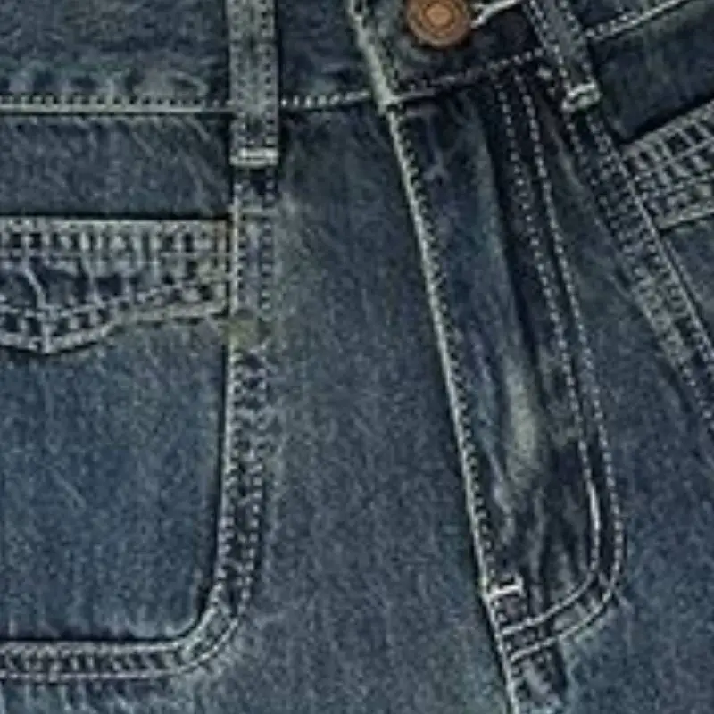 Loose Retro Jeans Women-4