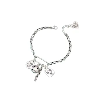 Tassel Chain Letter Bracelet