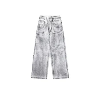 Trendy Straight Punk Jeans
