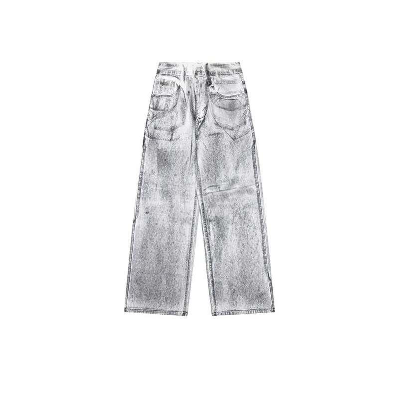 Trendy Straight Punk Jeans-0