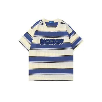 Trendy Versatile Striped T Shirt