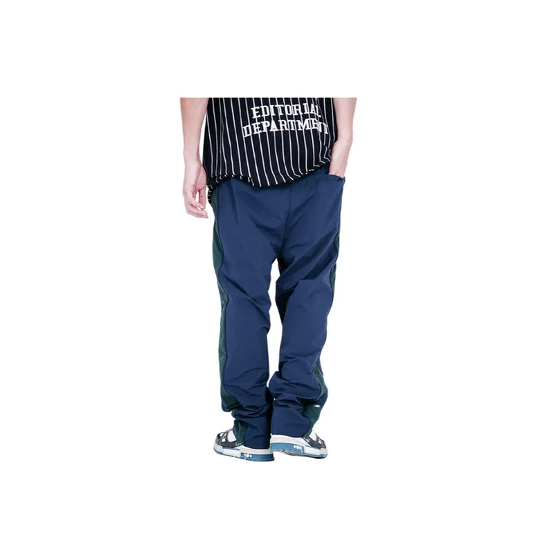 Street Trendy Casual Jeans Contrast Embroidered-3