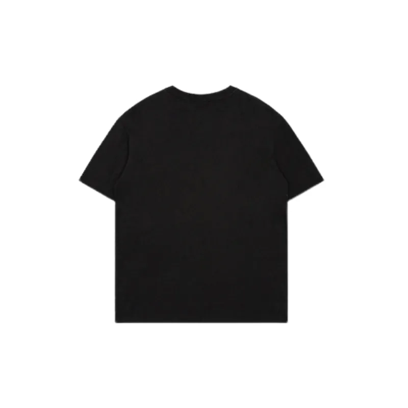 Tide Loose Edition Short Sleeve Ink Printing T shirt-1