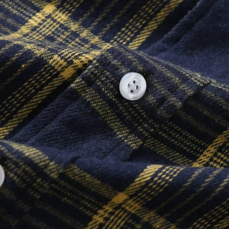 Simple Basics Cotton Blended Fabric Shirt-6