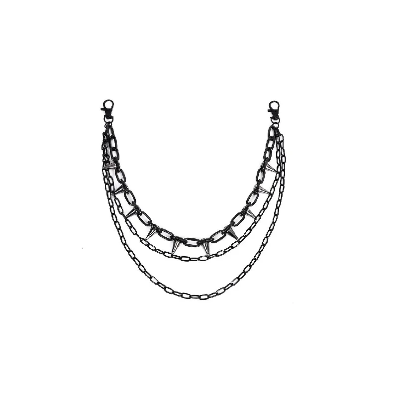 Hip hop Fashion Pantss Chain Unisex-2