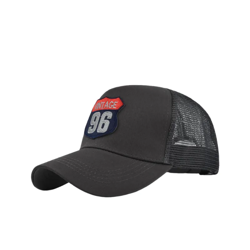 Cartoon Embroidery Peaked Cap