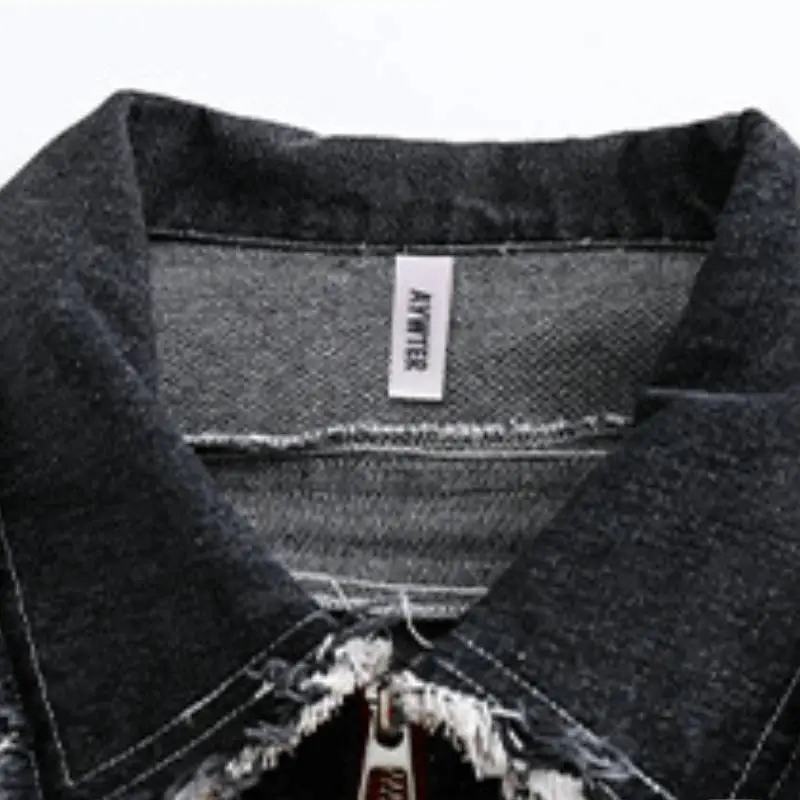 Casual Fashionable Denim Jacket-4