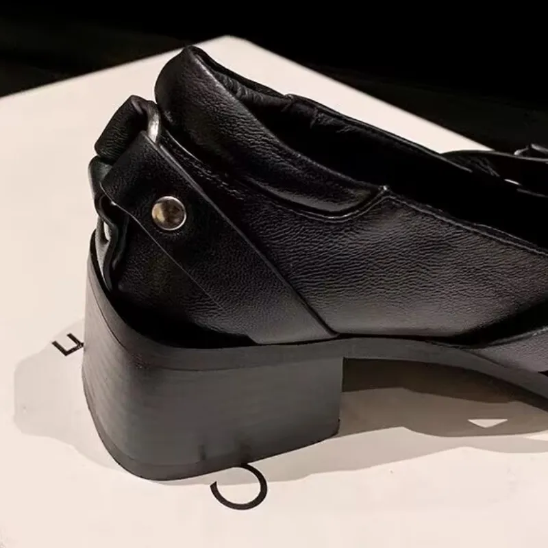 Retro Fashionable Mary Jane Shoes-3