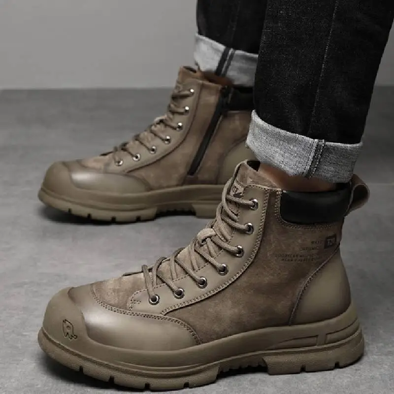 Trendy Lightweight Martin Boot-1