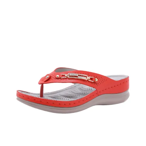 Retro Plain Flip Flops