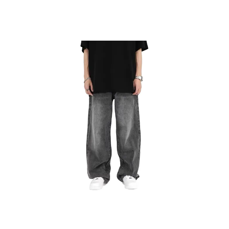 Simple Loose Jeans-2