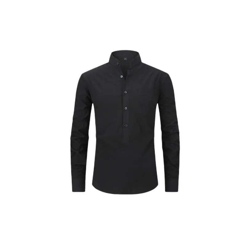 Casual Loose 100% Cotton Shirt-0