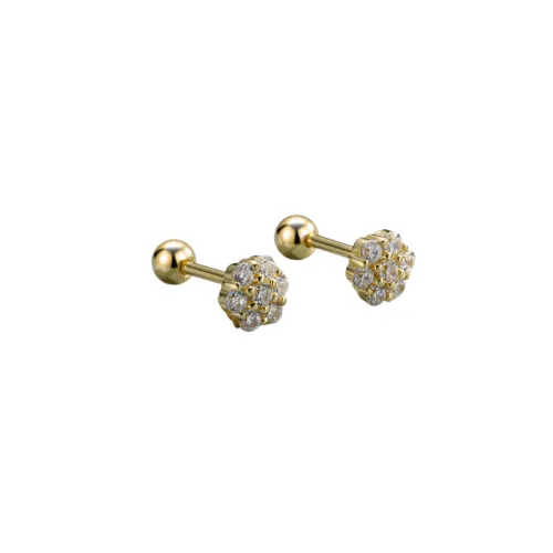 Simple Geometric Ear Stud Women