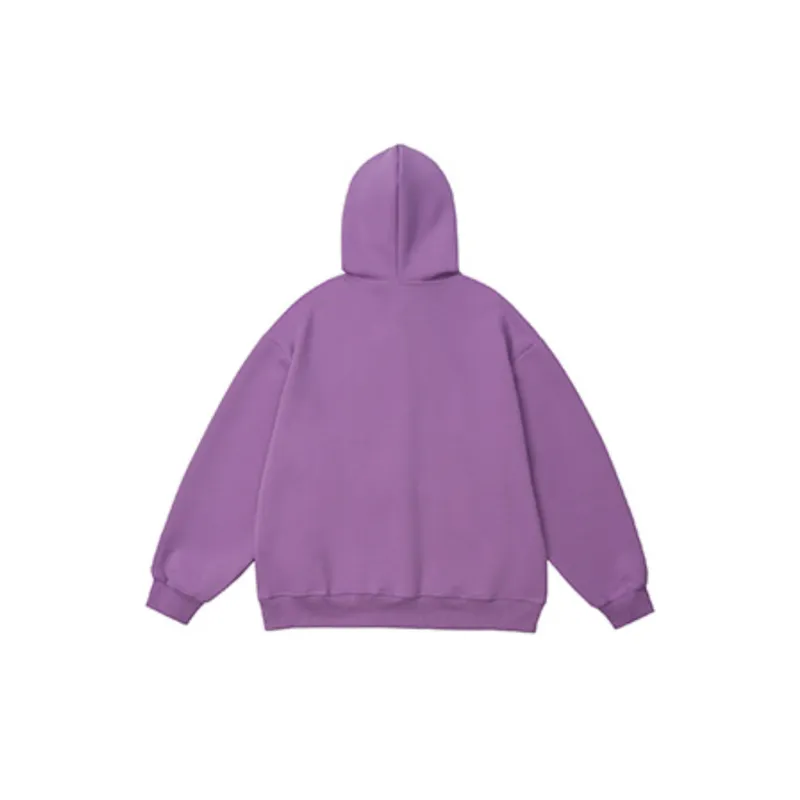 Street Rivet Letter Design Hoodie-1