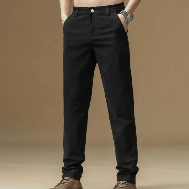 Loose Casual Cotton Casual Pants-15