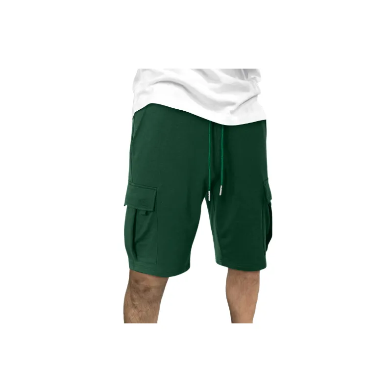 Simple Basics Polyester Cotton Casual Shorts Unisex-4