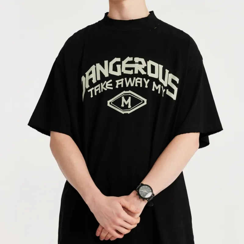 Fashion Casual 100% Cotton T Shirt-9