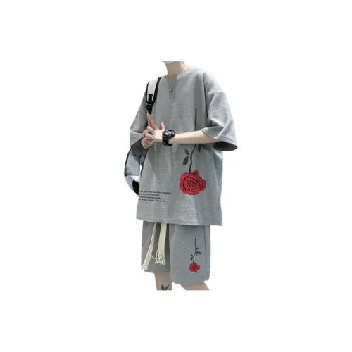 Casual T Shirt and Shorts Set