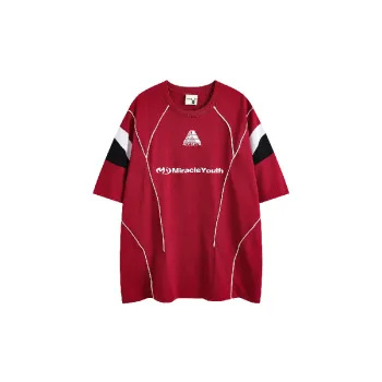 Retro Loose Combed Cotton T Shirt Unisex