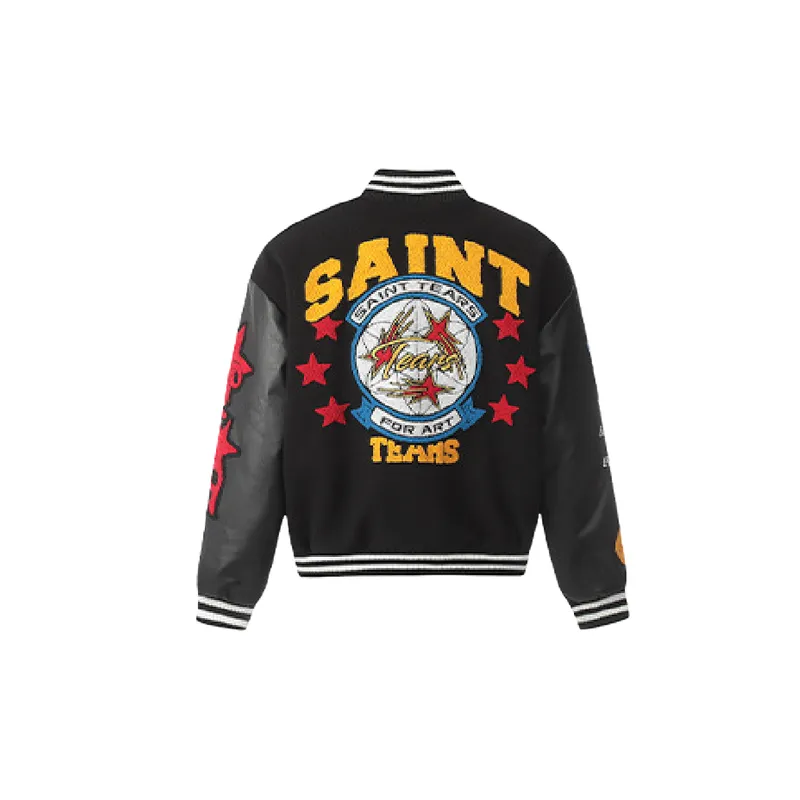 Embroidery Casual Baseball Jersey-1