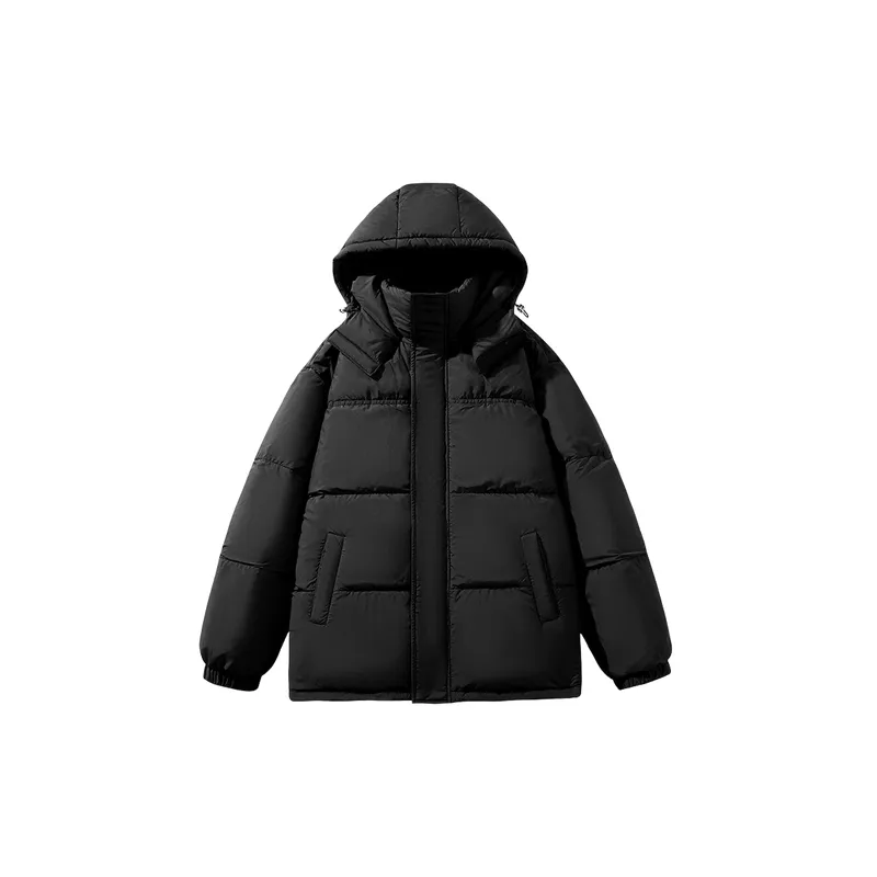 Casual Fashionable White Duck Down Jacket-4