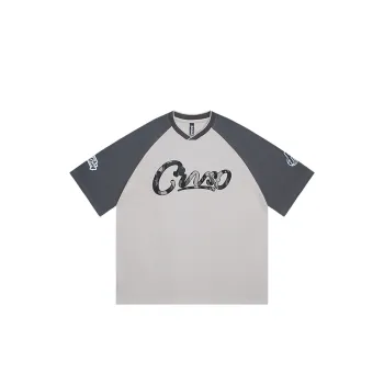 Letter Printing Loose Couple T Shirt