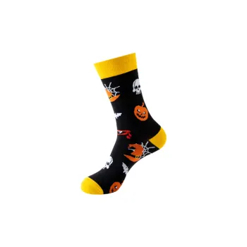 Fashionable Simple Cotton Mid Calf Sock