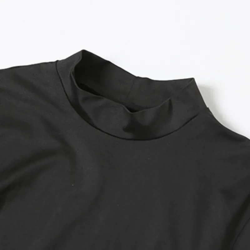Fashionable Long Polyester Dress Women-4