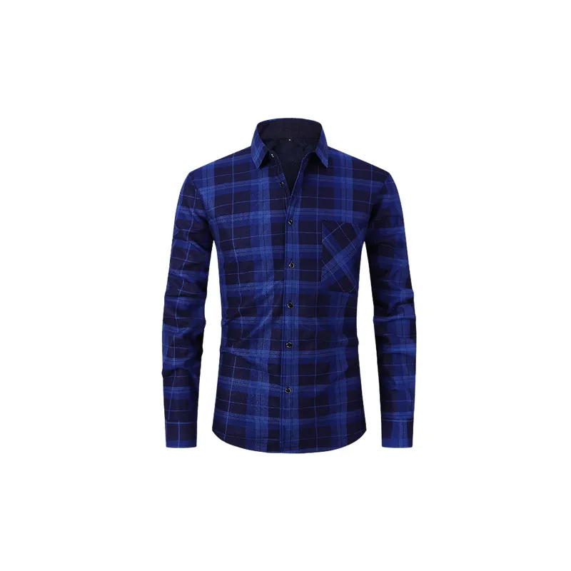 Casual Warming Polyester Shirt-8