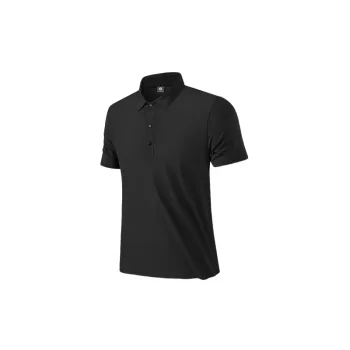 Loose Breathable Blended Synthetic Fabrics Polo Unisex