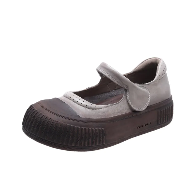 Fashionable Retro Mary Jane Shoes-5