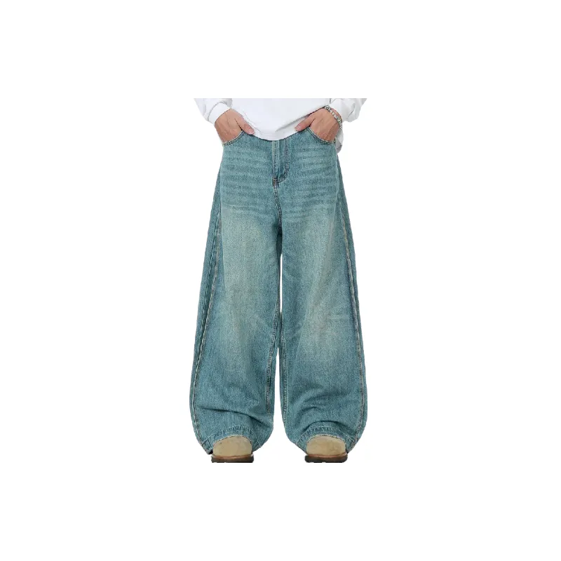 Retro Washed Jeans-2