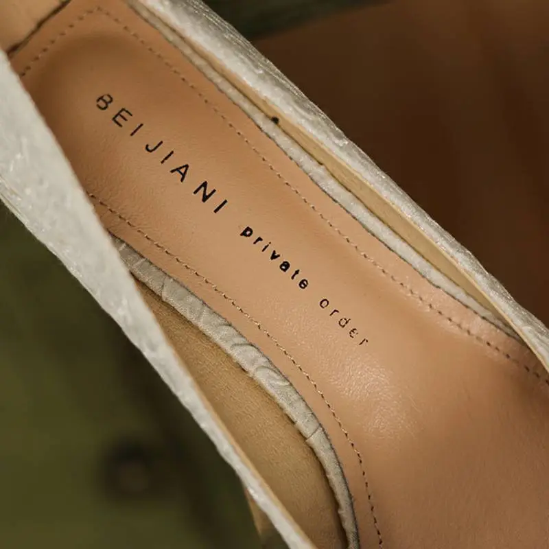 Retro Simple Funky High Heels-4