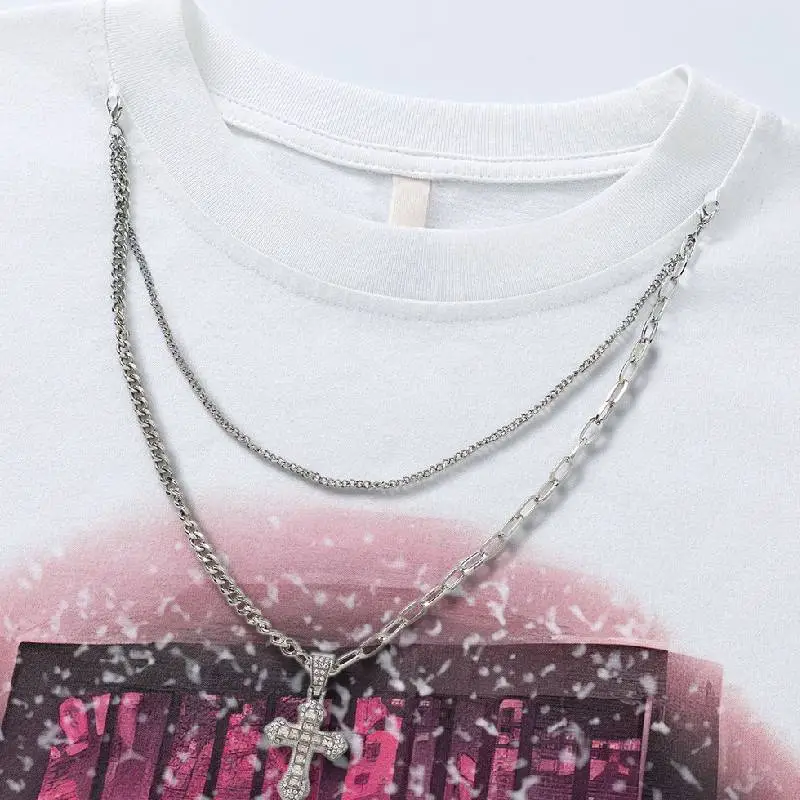 Retro Casual Cotton Blended Fabric T Shirt Unisex-4