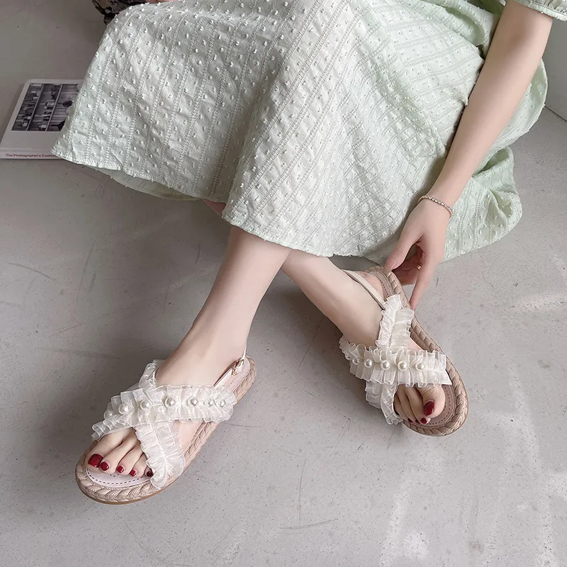Casual Braid Beach Sandals-1