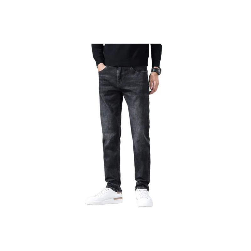 Casual Breathable Jeans-4