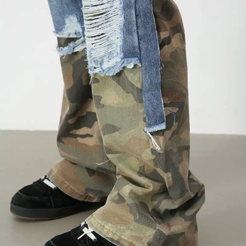 Simple Ripped Jeans-4