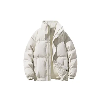 Casual Fashionable White Duck Down Jacket