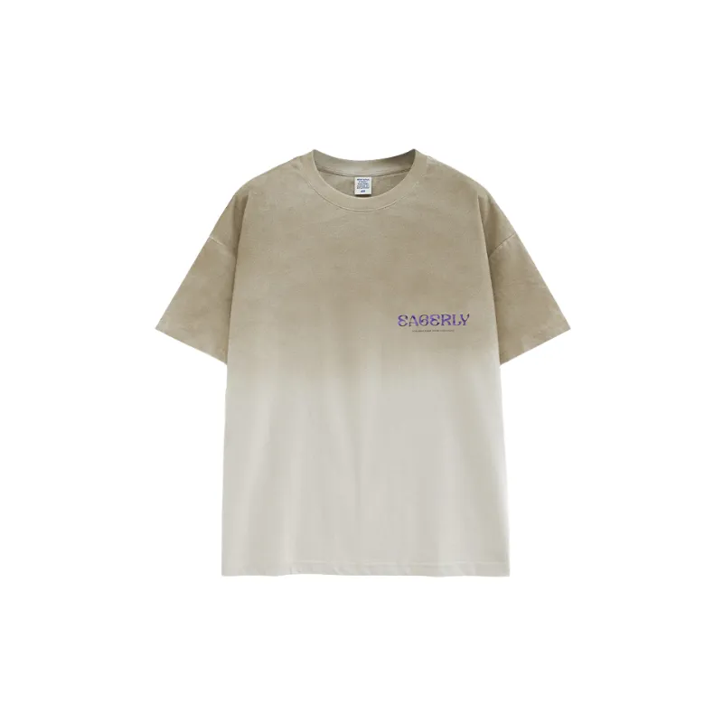 Loose Casual Cotton T Shirt-4
