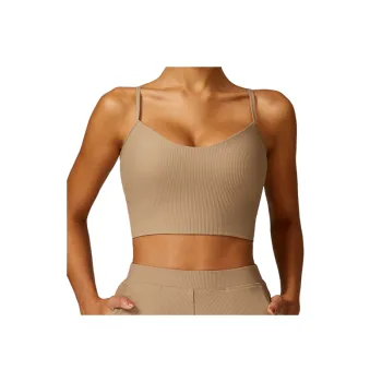 Fashionable Sexy  Nylon Spandex Rib Knit Fabric Sports Underwear Women