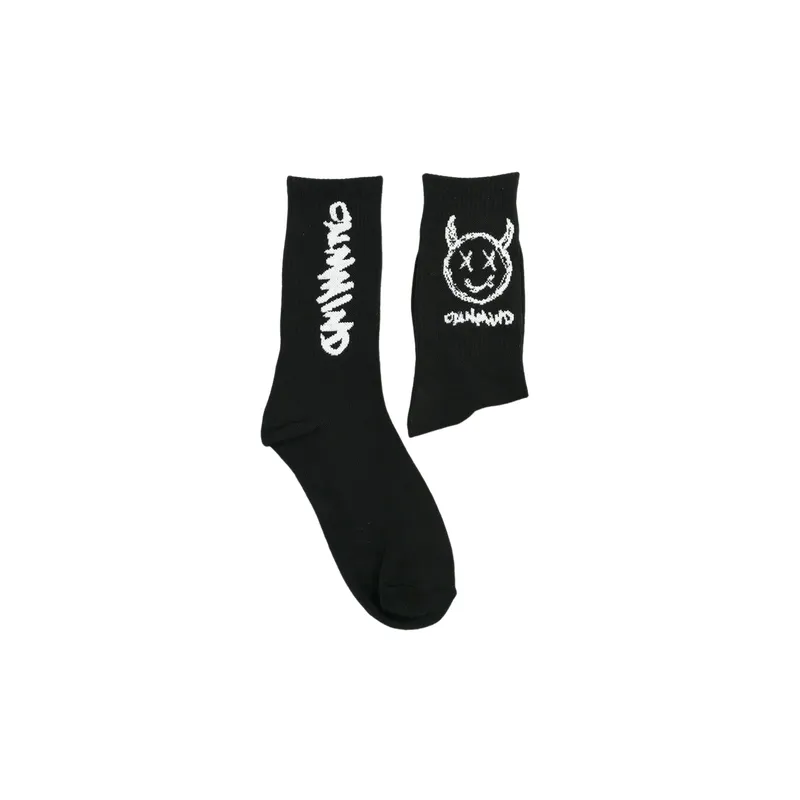 Fashionable Simple 100% Cotton Mid Calf Sock-3