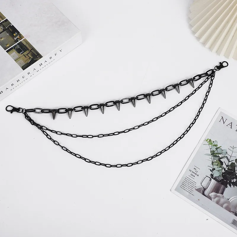 Hip hop Fashion Pantss Chain Unisex-3