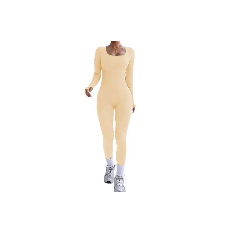 Simple Casual Blended Synthetic Fabrics Bodysuit Women-0