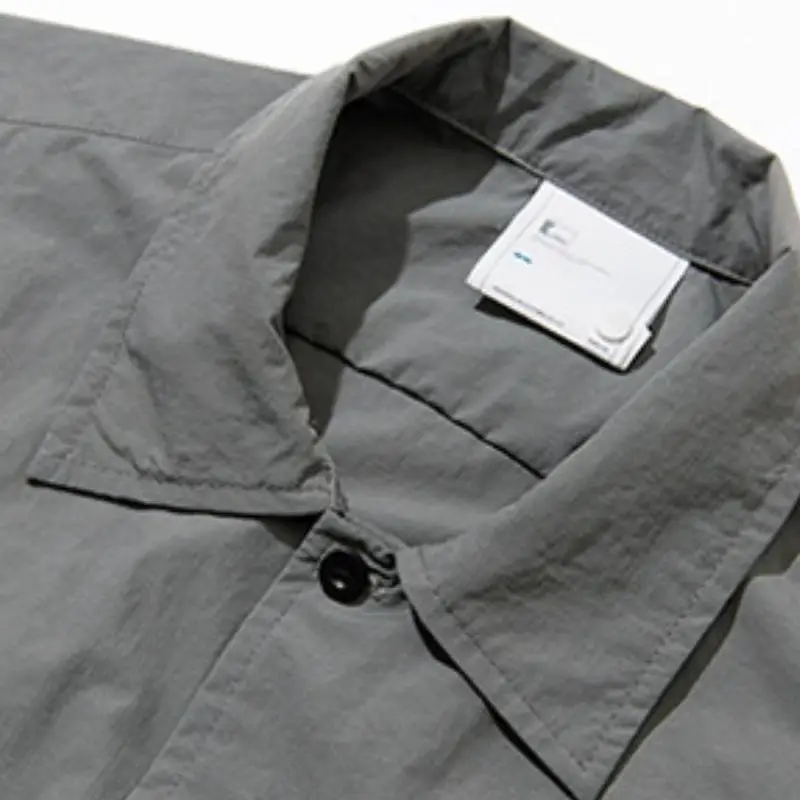 Loose Short Sleeve Shirt-9
