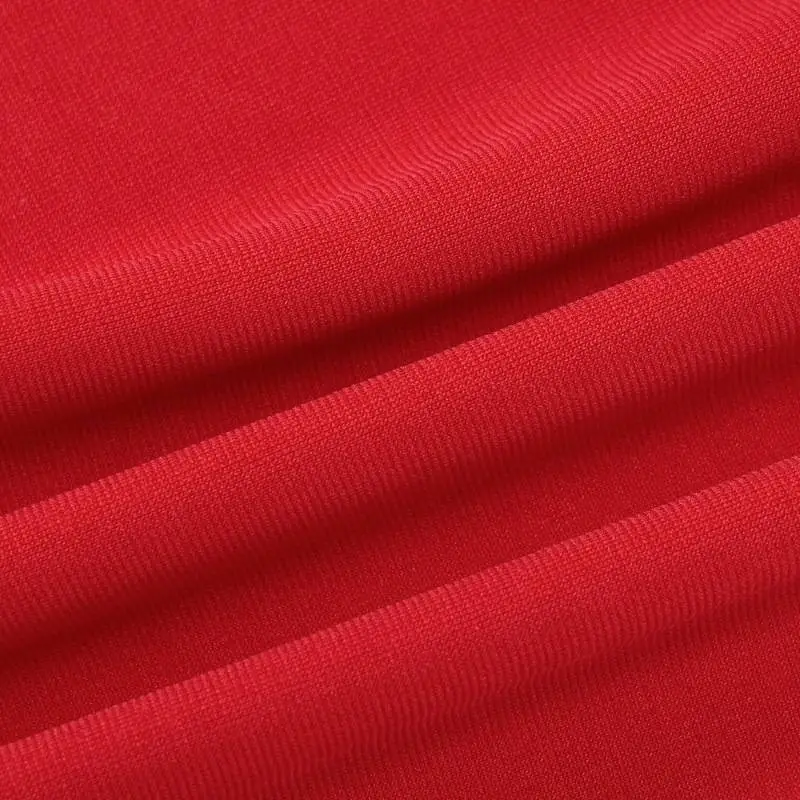 Sexy Plain Polyester Dress Women-4